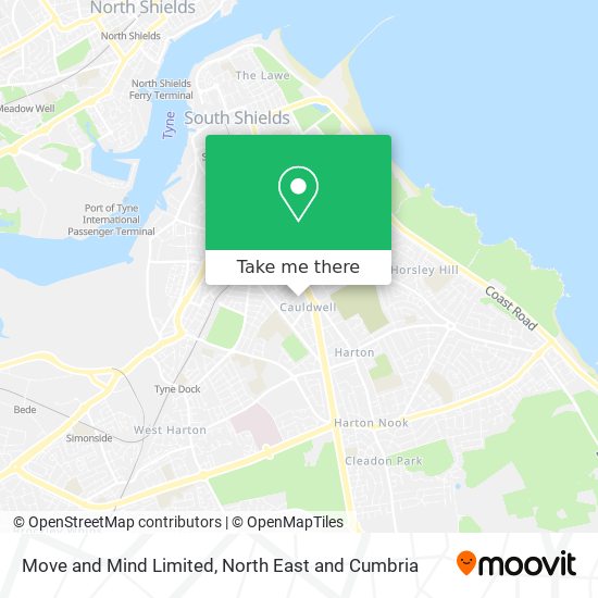 Move and Mind Limited map