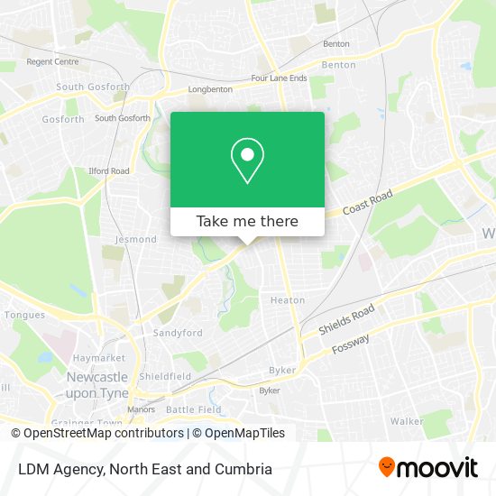 LDM Agency map