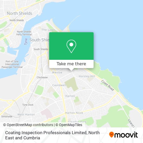 Coating Inspection Professionals Limited map