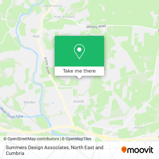 Summers Design Associates map