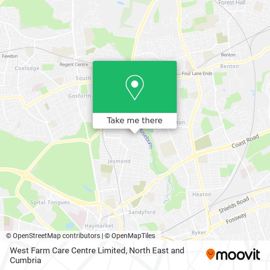West Farm Care Centre Limited map