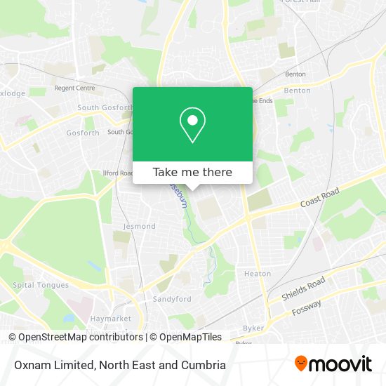 Oxnam Limited map