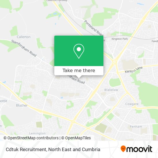 Cdtuk Recruitment map