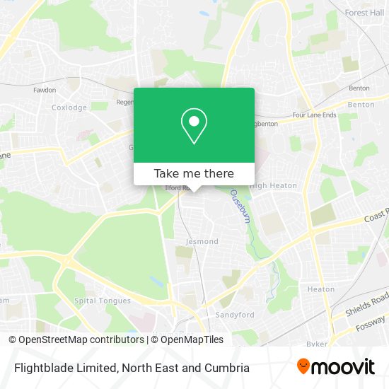 Flightblade Limited map