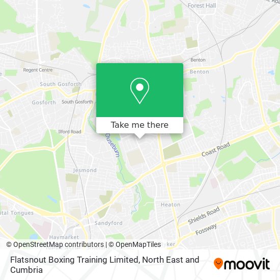 Flatsnout Boxing Training Limited map