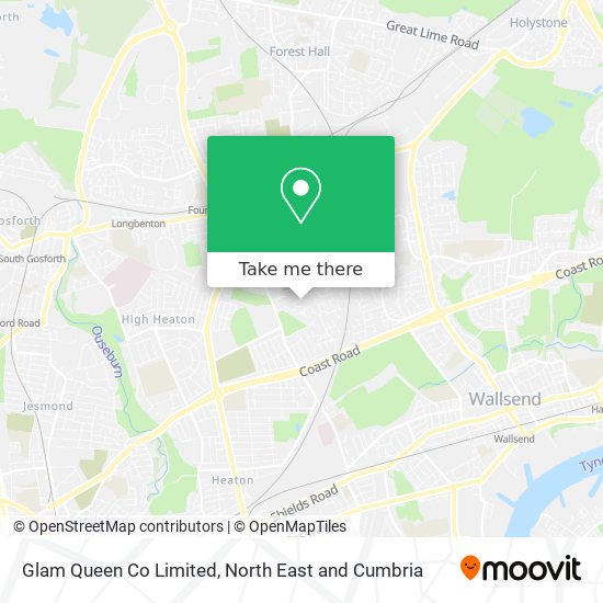 Glam Queen Co Limited map