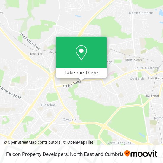 Falcon Property Developers map