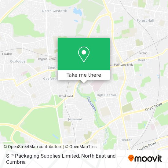 S P Packaging Supplies Limited map