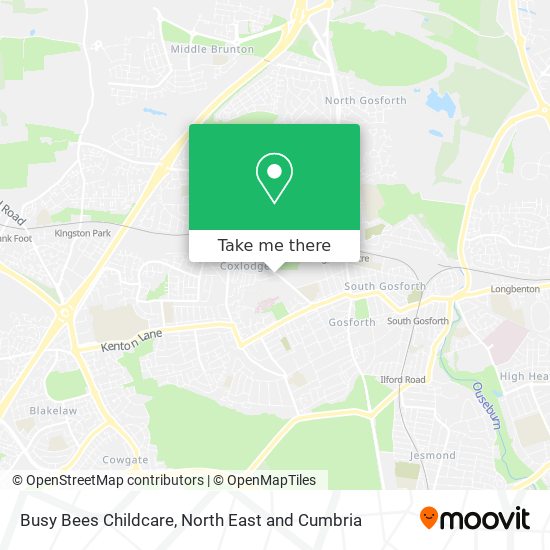 Busy Bees Childcare map