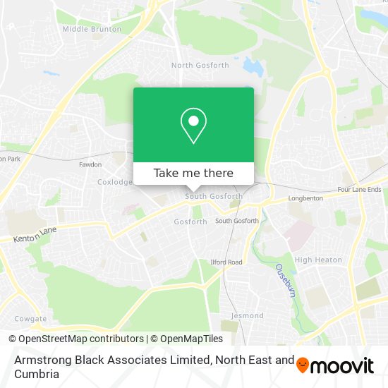 Armstrong Black Associates Limited map