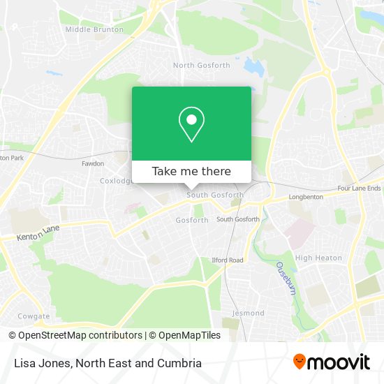 Lisa Jones map
