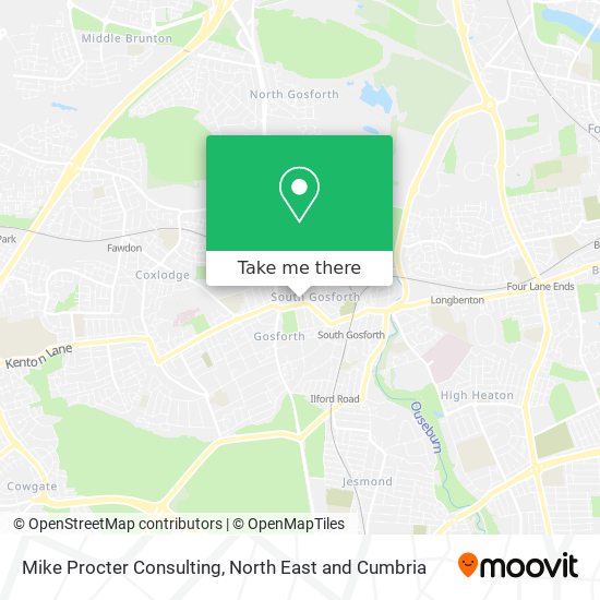 Mike Procter Consulting map
