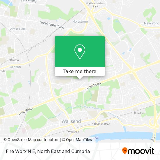 Fire Worx N E map