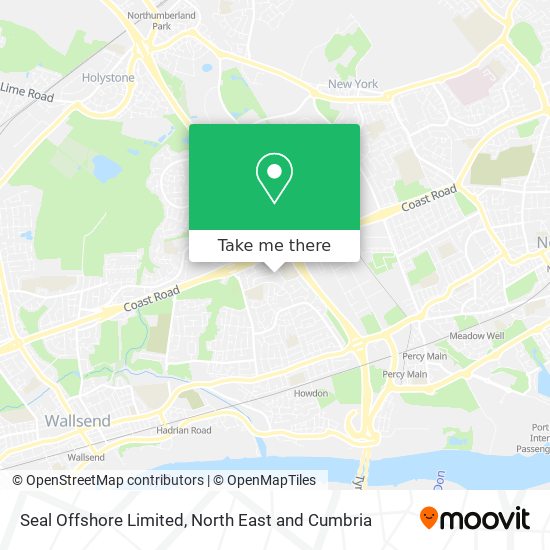 Seal Offshore Limited map