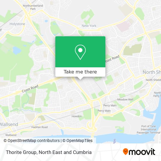 Thorite Group map