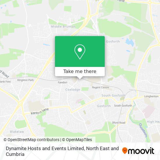 Dynamite Hosts and Events Limited map