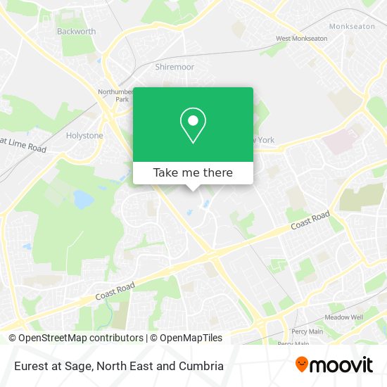 Eurest at Sage map