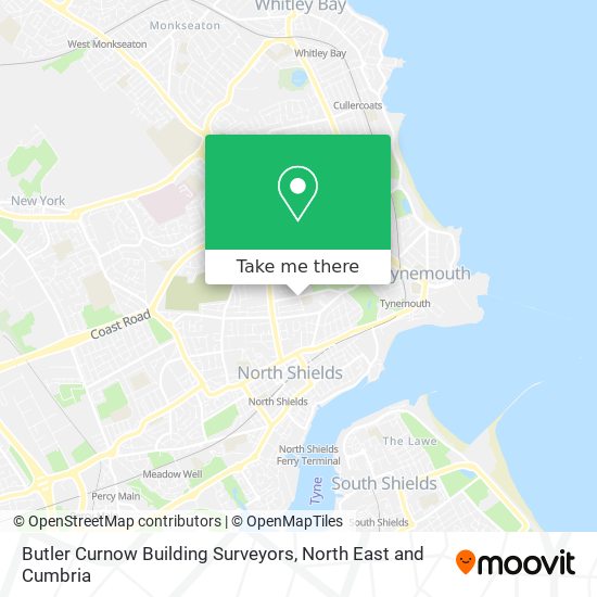 Butler Curnow Building Surveyors map