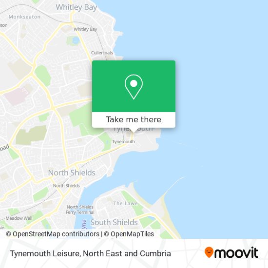 Tynemouth Leisure map