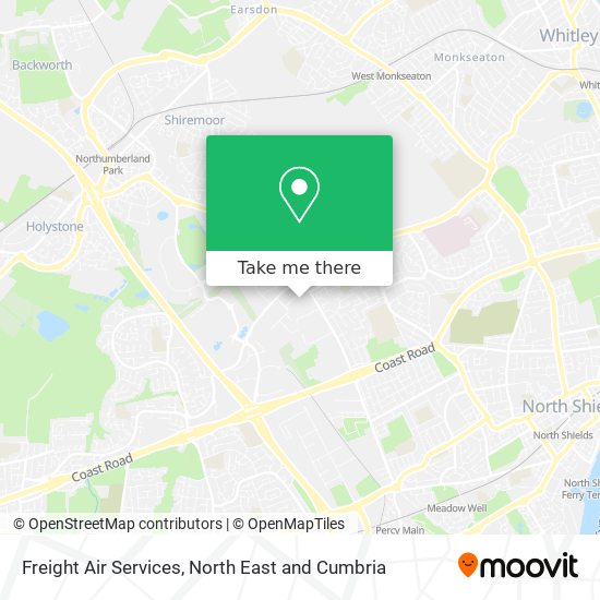 Freight Air Services map