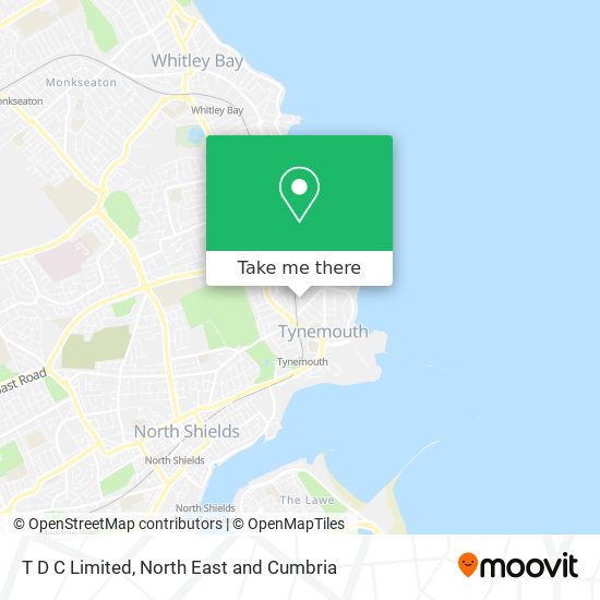 T D C Limited map