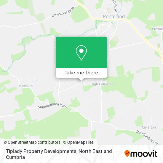 Tiplady Property Developments map