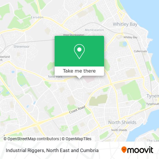 Industrial Riggers map