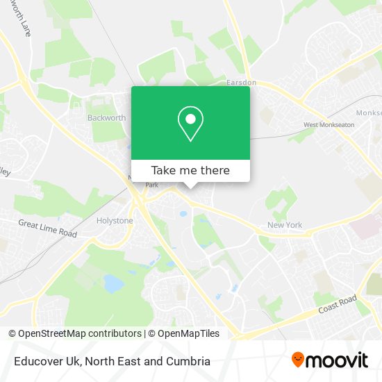 Educover Uk map