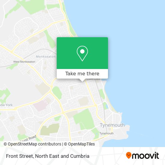 Front Street map