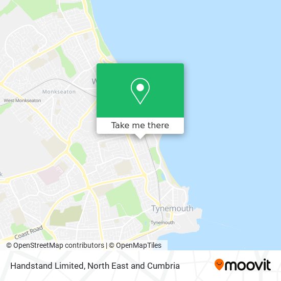 Handstand Limited map