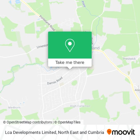 Lca Developments Limited map