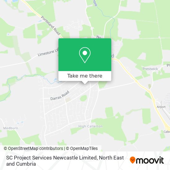 SC Project Services Newcastle Limited map