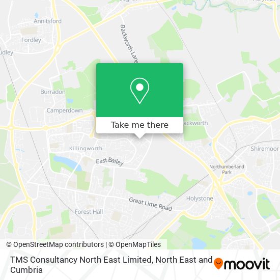 TMS Consultancy North East Limited map