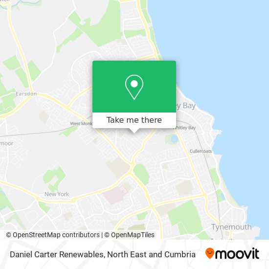 Daniel Carter Renewables map
