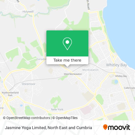 Jasmine Yoga Limited map