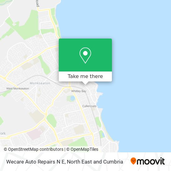 Wecare Auto Repairs N E map