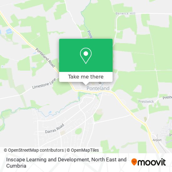 Inscape Learning and Development map
