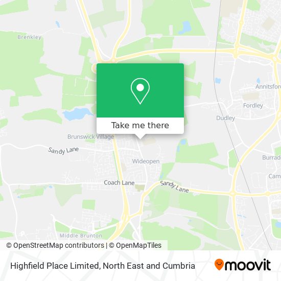 Highfield Place Limited map