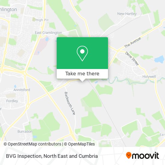 BVG Inspection map