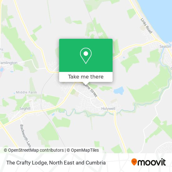 The Crafty Lodge map