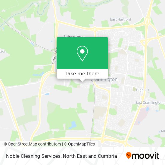 Noble Cleaning Services map