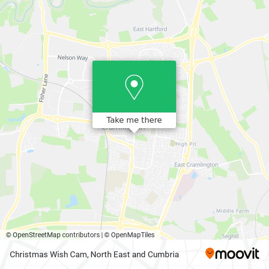 Christmas Wish Cam map