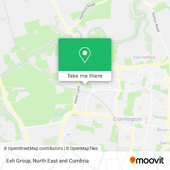 Esh Group map