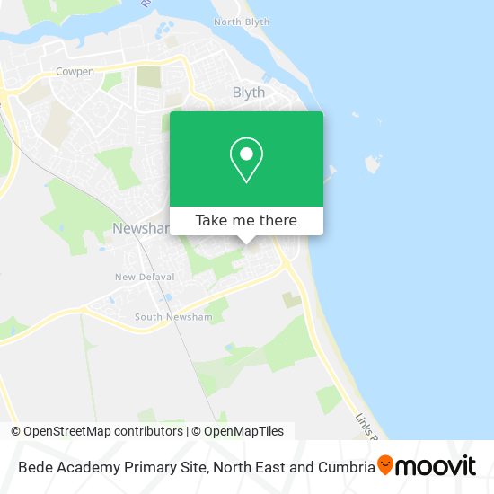 Bede Academy Primary Site map