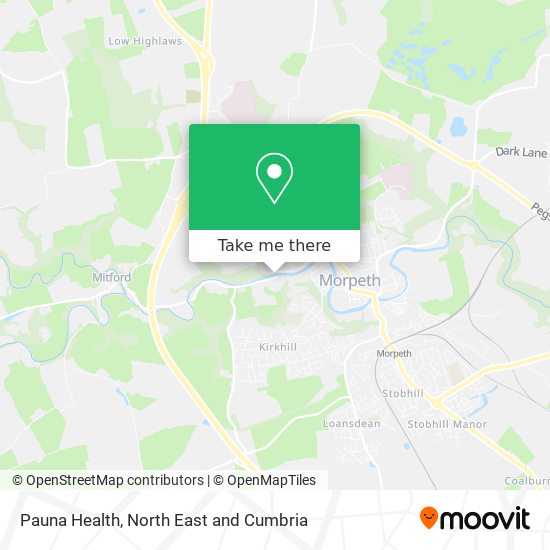 Pauna Health map