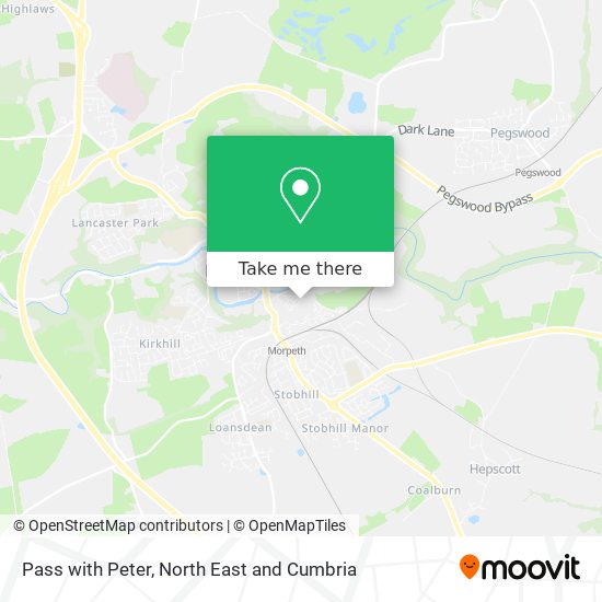 Pass with Peter map