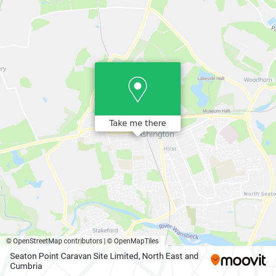 Seaton Point Caravan Site Limited map