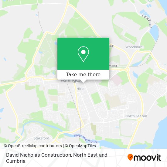 David Nicholas Construction map