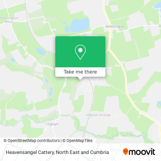 Heavensangel Cattery map