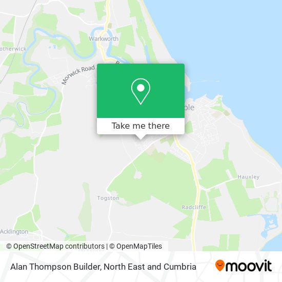 Alan Thompson Builder map